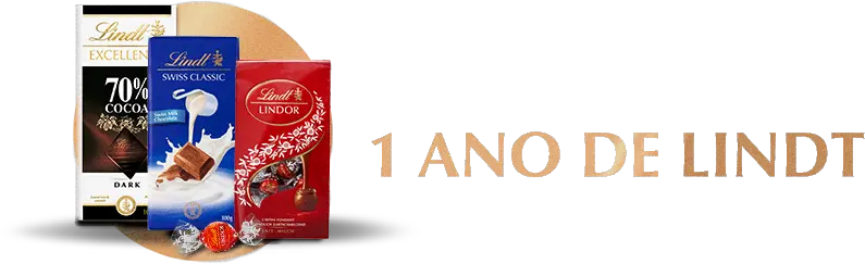 Promoção viagem suiça - Prêmio: 1 ano de Lindt grátis
