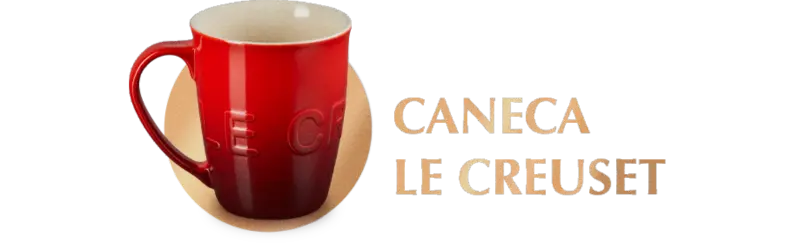 Promoção viagem suiça - Prêmio: Caneca Le Creuset exclusiva